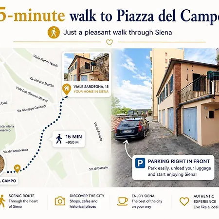 Casa Moderna Con Parcheggio Privato - Ztl Free - Terrazza - Wi-fi דירה